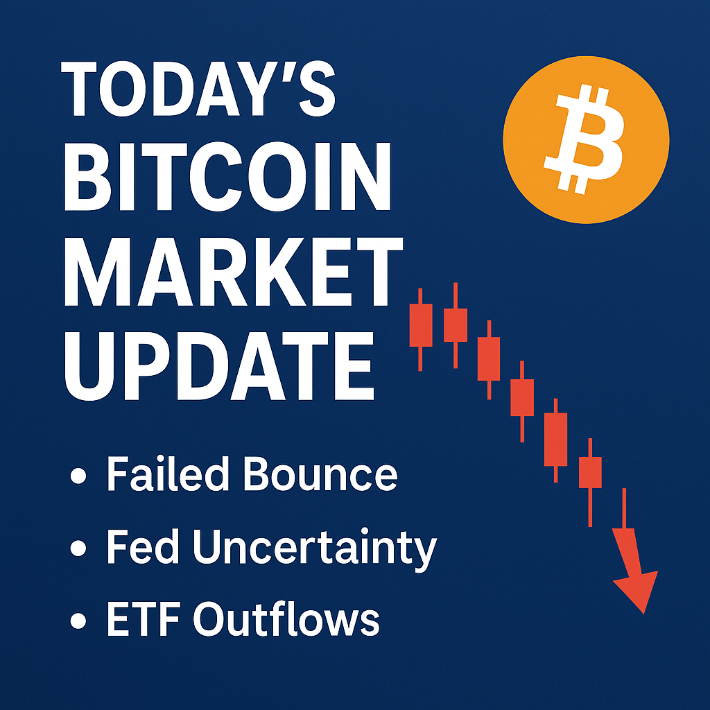 Bitcoin market update Dec 2, failed bounce and rising Fed uncertainty